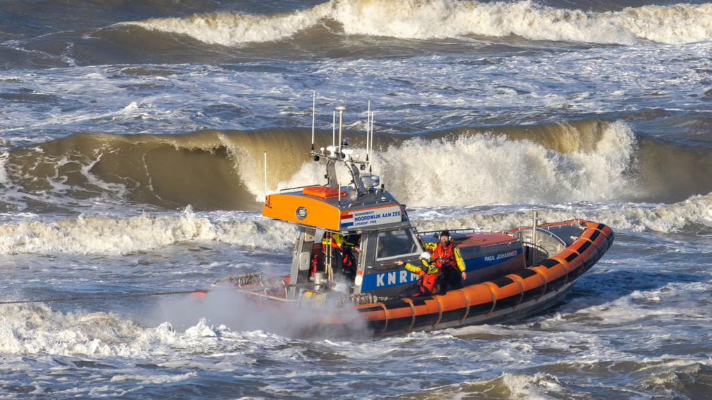 KNRM Noordwijk reddingboot Paul Johannes - foto Arie van Dijk