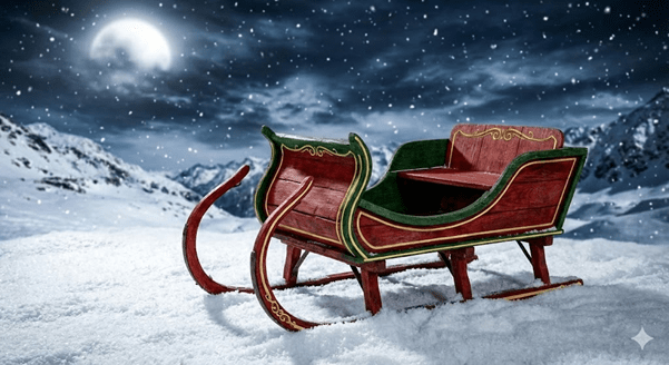 Kerstman slee - Normaal