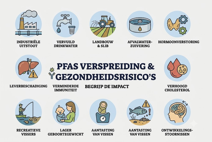 Waar zit PFAS in - Gemini Generated