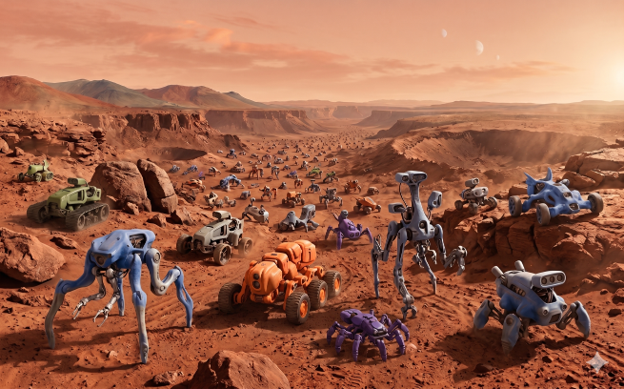 Blog 12-6-2026 - Gemini Generated Gevolueerde Robots